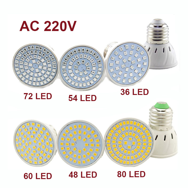 Led Planted Tank Light - Светодиодная лампа для растений E27, для