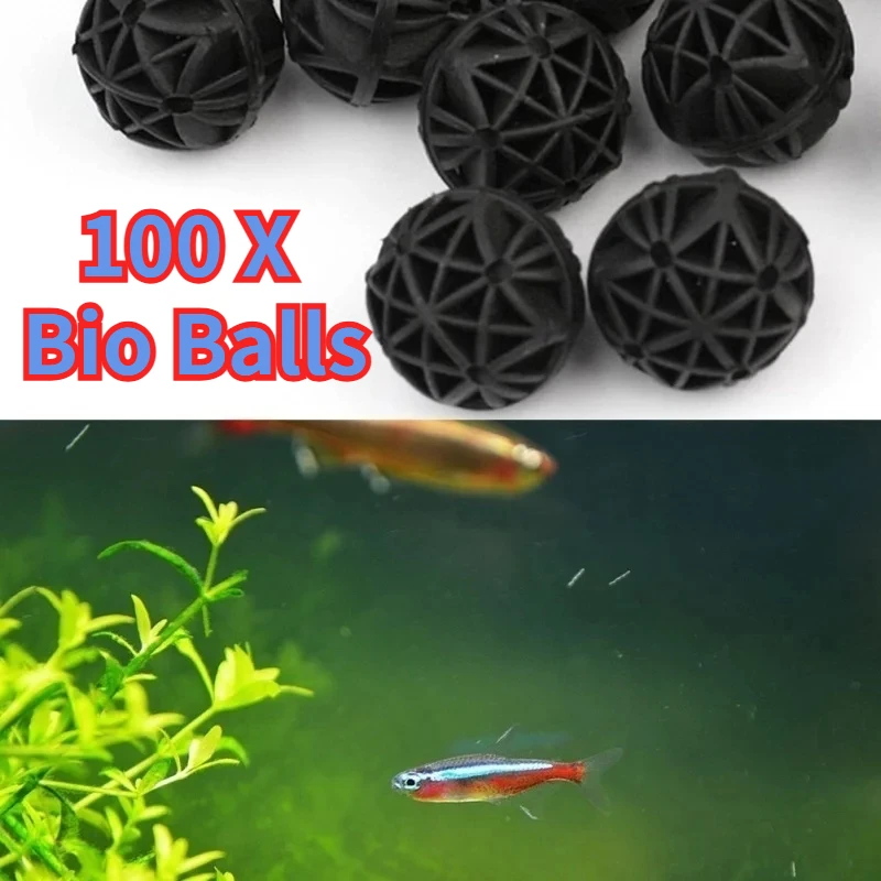 Aquarium Plant Fertilizer - 50/100 шт., домашний аквариум, пруд, биошарики,