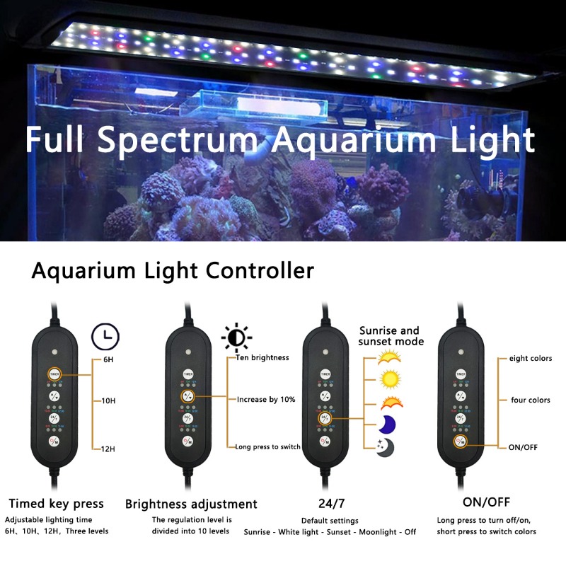Светодиодный светильник для ак – обзор и цена Led Planted Tank Light