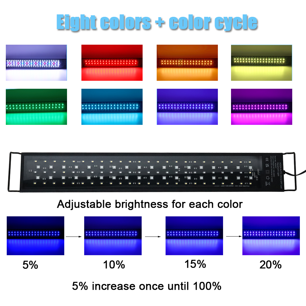 Светодиодный светильник для ак – обзор и цена Led Planted Tank Light
