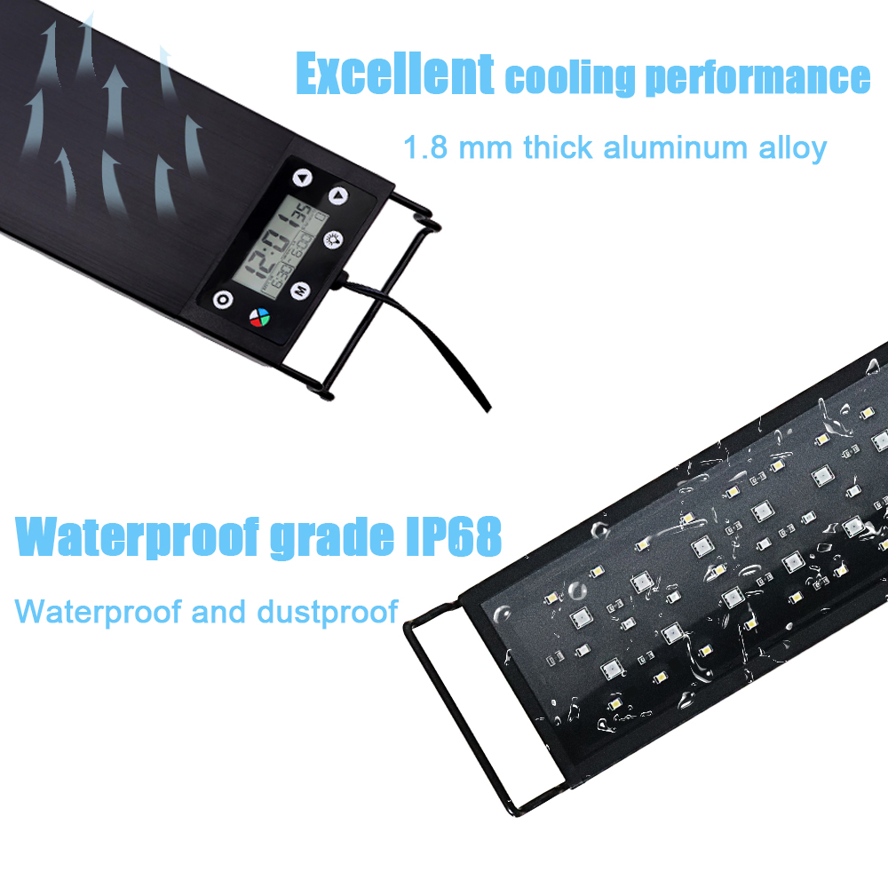 Светодиодный светильник для ак – обзор и цена Led Planted Tank Light